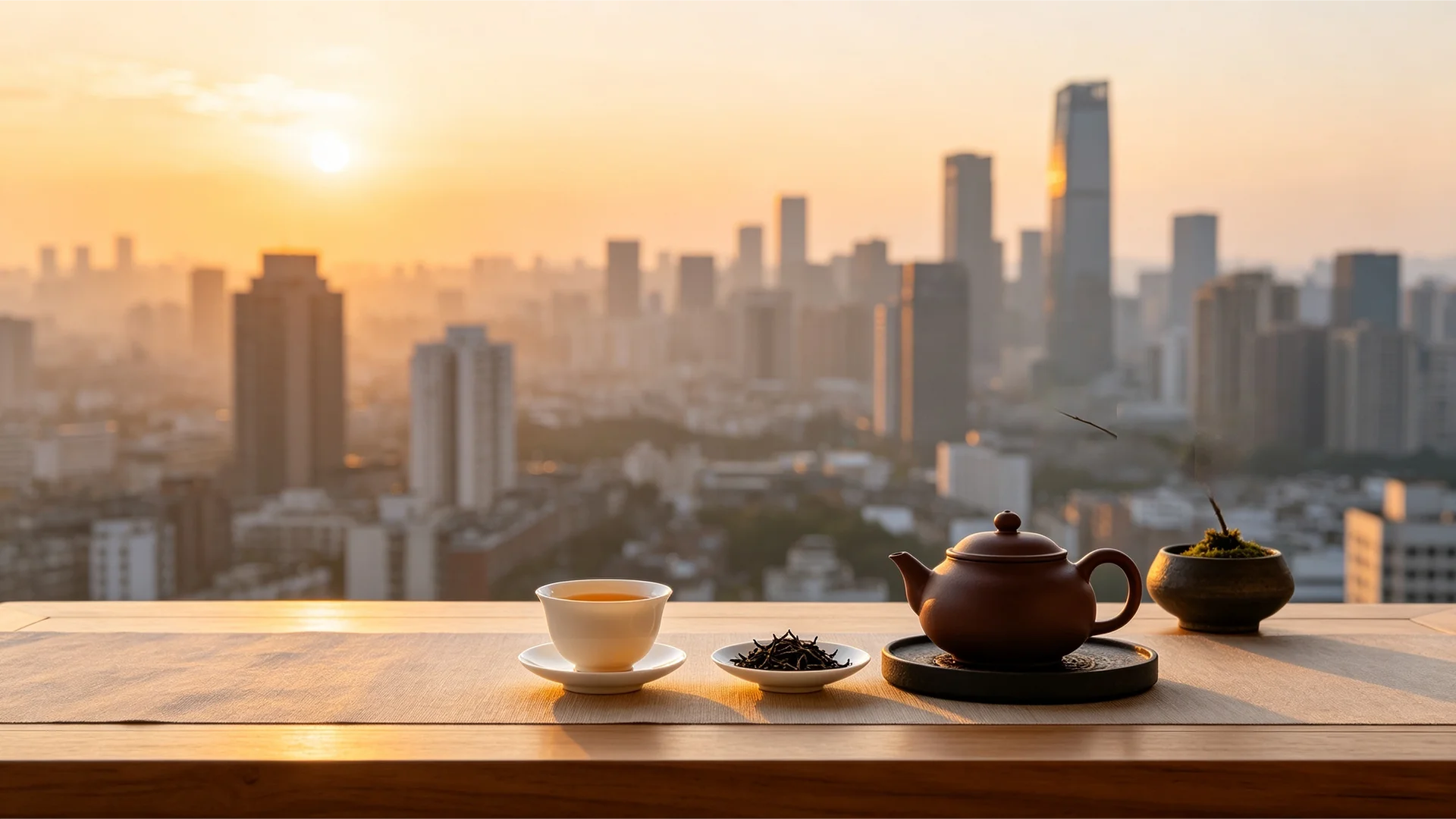 净心品茶